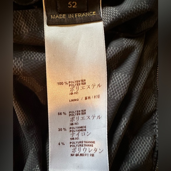 Louis Vuitton black Damier reversible windbreaker - Picture 2 of 6